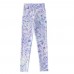 【2Y-10Y】Girl Fashionable Sports Geometric Print High Elastic Leggings