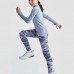 【2Y-10Y】Girl Fashionable Sports Geometric Print High Elastic Leggings