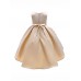 Girls Kids Bow Embroidered Sleeveless Princess Dress